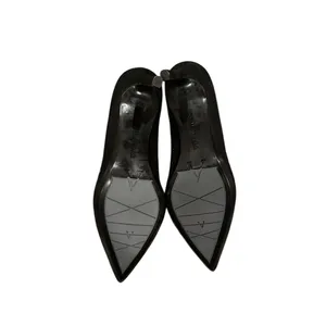 Aquatalia Black Embellished Rhinestone Pointed Toe Pumps Wedding Guest Shoes thumbnail 5