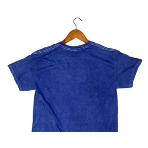 Nirvana Vintage Style Smile Back Short Sleeve Unisex T Shirt Crew Neck M Blue thumbnail 7