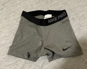Nike Grey  Pro Dri Fit Shorts thumbnail 1