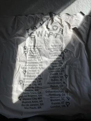 Taylor Swift Taylor Eras Tour Shirt thumbnail 2