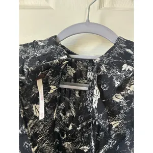 Free People These Dreams Ruffled Floral Long Sleeve Mini Dress - XS thumbnail 7