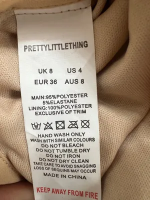 PrettyLittleThing Gold Sequin Mini Dress size 4 thumbnail 12