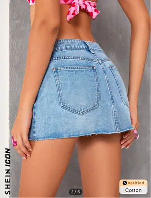 SheIn Jean Skirt thumbnail 2