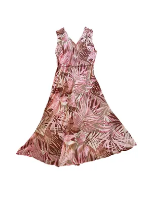 Vintage Midi Dress Ruffle Y2K Fairy Feminine Ethereal Coquette Semi Sheer thumbnail 8