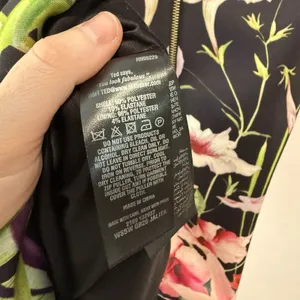 Ted Baker Jalita Black Floral‎ Midi Dress Size Small/2 thumbnail 7