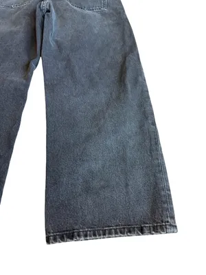 We The Free Washed Black Wide Leg Dropped Boyfriend Jeans Denim Size 28 Women's thumbnail 12