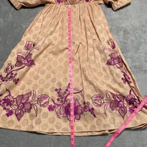Misa Los Angeles Dress Small Lusila Embroidered Boho Peasant Cottage Pockets thumbnail 13