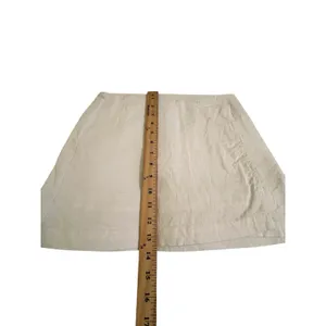 Glassons Skirt Womens 8 Size White Mini Wrap Euro Flax Linen Viscose #EE2-2‎ thumbnail 3