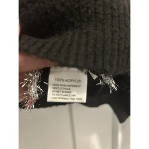 Women’s Size Small Christmas Lights Black Sweater Holiday Whimsy Party Festive thumbnail 4