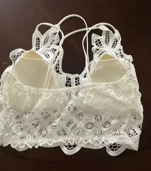 SheIn White Lace Bralette thumbnail 2