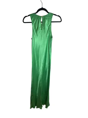 RAILS Fiona Vibrant Green Sleeveless Midi Sheath Dress Women's Size XS thumbnail 3