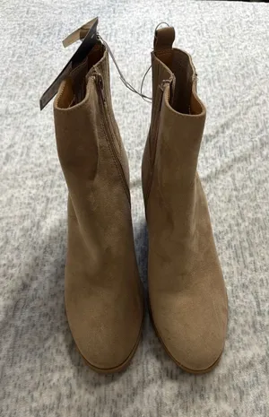 Universal Thread Women Taupe Cypress Wedge Ankle Boots Memory Foam 9.5 F16752994 thumbnail 1