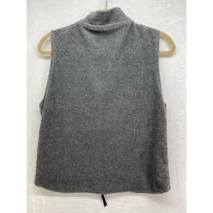 Columbia Suburban‎ Gray Fleece Hiking Zip Up Vest Womens Size M Polyester/Rayon thumbnail 6