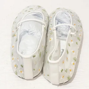 Anthropologie x‎ Jeffrey Campbell Floral Mesh Ballet Flats Size 7 NEW thumbnail 4