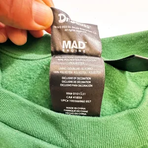 Green Grinch Christmas Wreath Pullover Sweatshirt unisex Adult‎ Size S/P thumbnail 5