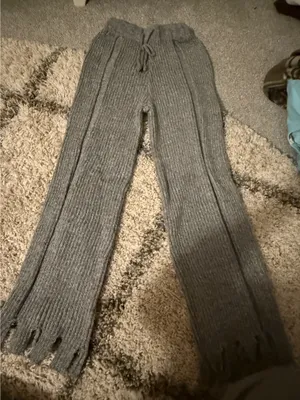 Shein flaire sweater pants thumbnail 1