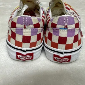 Vans Multicolor Checkered Slip-On Sneakers women’s 7.0 men’s 5.5 thumbnail 5