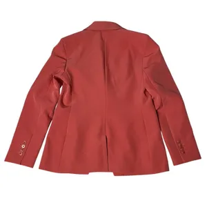 EXPRESS Blazer Suit Jacket Double Breasted Lined Pockets Womens Size Small thumbnail 7