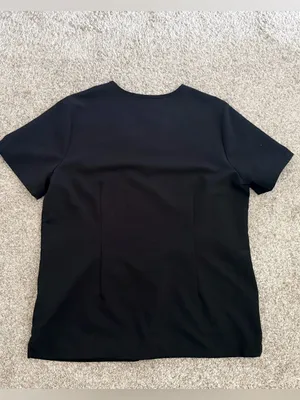 Figs Casma Three-Pocket Scrub Top size L black thumbnail 5