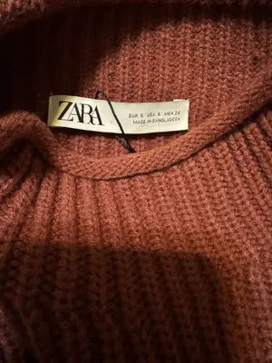 ZARA Shoulder Padded Top Size S thumbnail 3