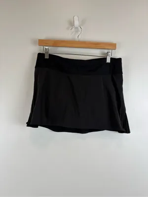 Lululemon Play Off The Pleats Skirt *13" Black Women's Size 8 W8AA4S thumbnail 3