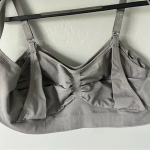 Kindred Bravely Sublime Hands-Free Pumping Nursing Bra Grey Large Busty E-H Cups thumbnail 8