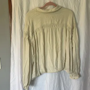 We The Free (Free people) Rockaway Oversized Ivory Top Women’s Size Medium thumbnail 9
