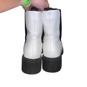 Olivia Miller Round Toe Chunky Heel Mid Calf Ankle Boots Slip On thumbnail 4