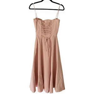 NWT Babyboo Deanna Midi Corset Dress Blush Pink Size XS thumbnail 6