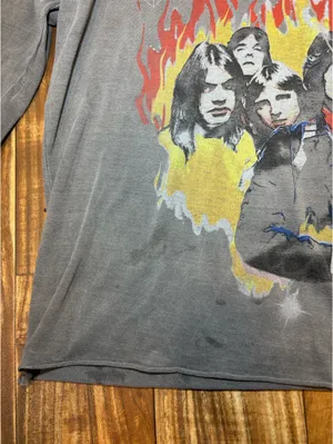 AC/DC Graphic Longsleeve Gray Size L thumbnail 3