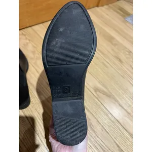 Anthropologie Jeffrey Campbell Black Cloudy Waterproof Chelsea Platform Boots 9 thumbnail 7