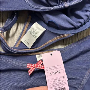 Wild Fable Denim Print Bikini thumbnail 4