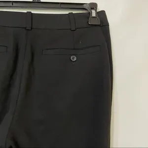 Club Monaco Black Wide Leg Trouser Dress Pants Womens 4 Preppy Career thumbnail 7