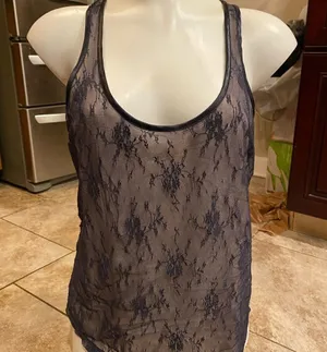 Old navy tank top blouse thumbnail 1