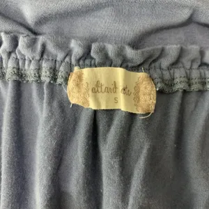 Altar'd State Peasant Blouse Small Blue Off Shoulder Boho Festival‎ Chic thumbnail 4