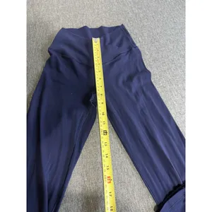 Offline By Aerie Women High Rise Real Me Flare Navy Blue Cross Over Stretch Sz S thumbnail 3
