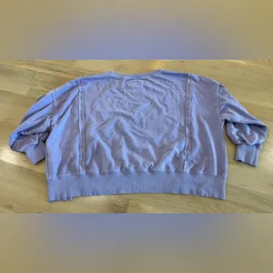 American Eagle soft oversized big hug sweatshirt purple size medium thumbnail 8