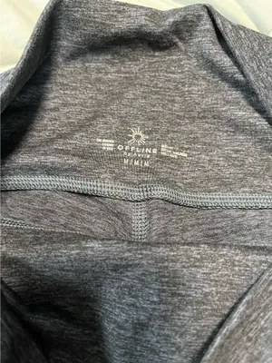 Aerie Leggings Offline High-Waisted Grey thumbnail 2
