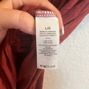 ✨Garage wrap bodysuit sz large maroon✨ thumbnail 7