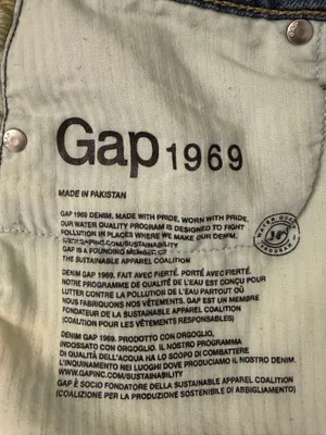 GAP Classic Indigo Wash Denim Mini Skirt thumbnail 8
