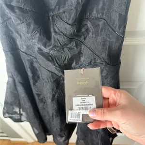House of CB Serenita Black Floral Lace Back Mini Dress XL thumbnail 10