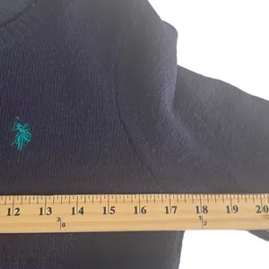 U.S. Polo ASSN Men's Size Large‎ Navy Blue Pullover Crew neck Sweater thumbnail 6
