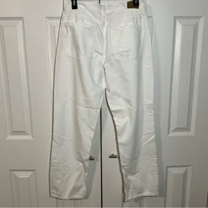 American Eagle white baggy jeans size thumbnail 5