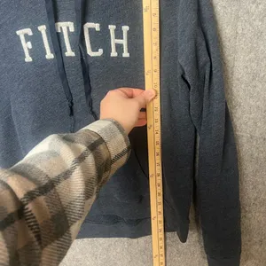 Abercrombie & Fitch Woman Medium Blue pullover‎ Hoodie Sweater thumbnail 6
