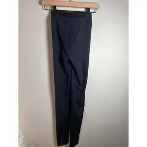 Lauren Ralph Lauren Navy Blue High Rise Seamed Performance Leggings‎ XXS TTP thumbnail 3