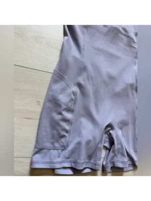 Free People FP Movement Never Better Runsie Soft Girl Pastel Lilac Romper xs thumbnail 6