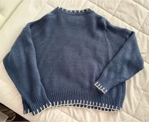 The Pants Store Blue Bow Sweater thumbnail 2