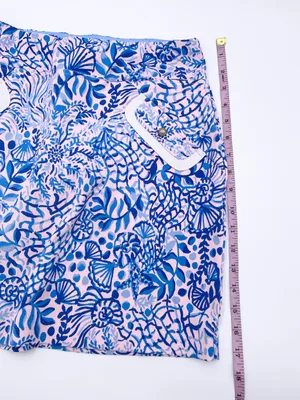Lilly Pulitzer Luxletic Monica Skort High Tides Good Vibes Size 2 Stretch UPF 50 thumbnail 12