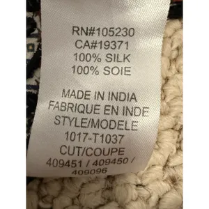 Joie 100% Silk Embroidered Scalloped Hem Boho Tank Top‎ Medium thumbnail 6