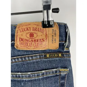 Lucky‎ Brand Women's Sundown Flare Denim Jeans Medium Blue Wash Size 2/26 thumbnail 4